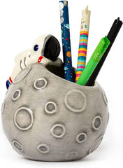 CERAMIC PEN HOLDER - DESK FRIENDS - SPACE