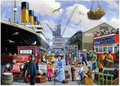 NOSTALGIA COLLECTION TITANIC MAIDEN VOYAGE 1000 PIECE PUZZLE