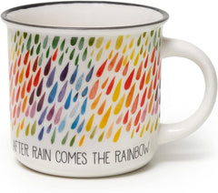 PORCELAIN MUG - CUP- PUCCINO -AFTER RAIN