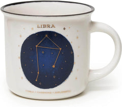PORCELAIN MUG - COUNT YOUR LUCKY STARS - LIBRA