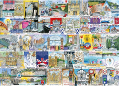 Gibsons Bright Lights & Big Cities 500XL Piece Jigsaw Puzzle Extra Large Piece Jigsaw