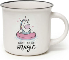 PORCELAIN MUG - CUP - PUCCINO - UNICORN