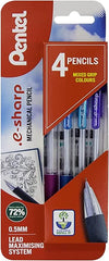 E-SHARP PENCIL 0.5 PACK 4