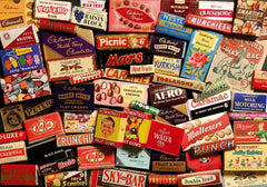 Sweet Memories of the 1950s | 500 Piece Gift Puzzle | Vintage Sweets & Chocolate | Sustainable Jigsaw Puzzle