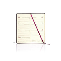 Pocket Weekly Portrait Cream Paper Colombia De Luxe Black