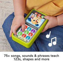 FISHER PRICE LAUGH AND LEARN PRESS AND SLIDE SMART PHONE