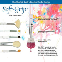 SOFT GRIP BRUSH SET TEXTURE
