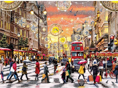 Gibsons Holiday Hustle 1000 Piece Jigsaw Puzzle
