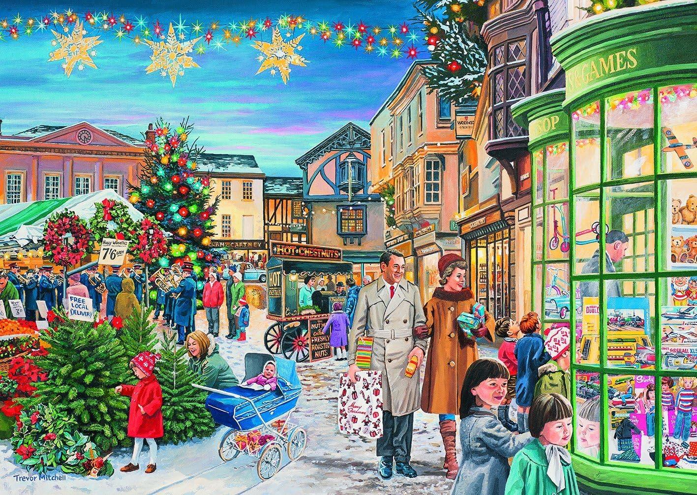 Gibsons Jigsaw Puzzle - Magic of Christmas - 4 X 500 Pieces