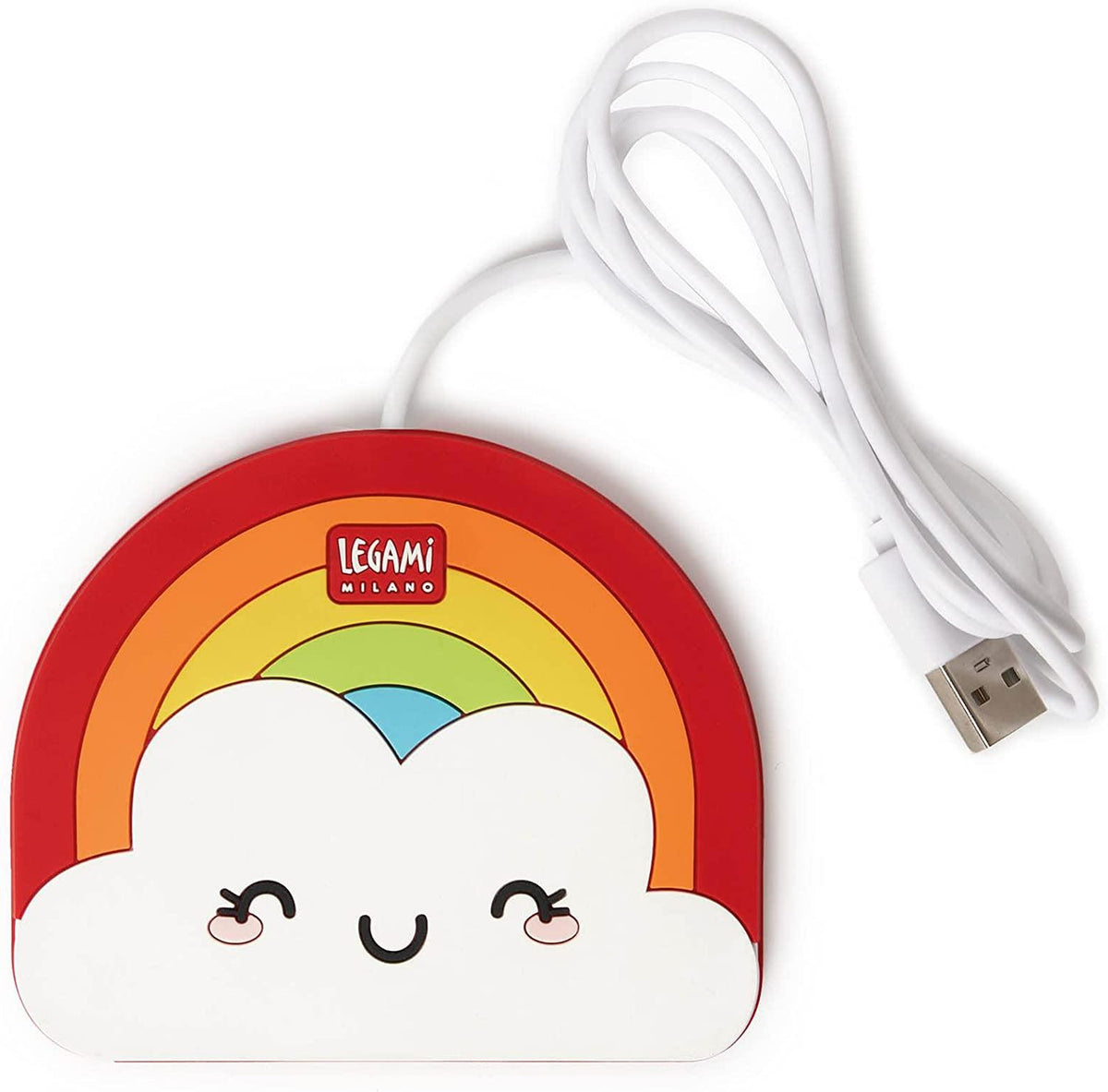 USB MUG WARMER - WARM IT UP - RAINBOW