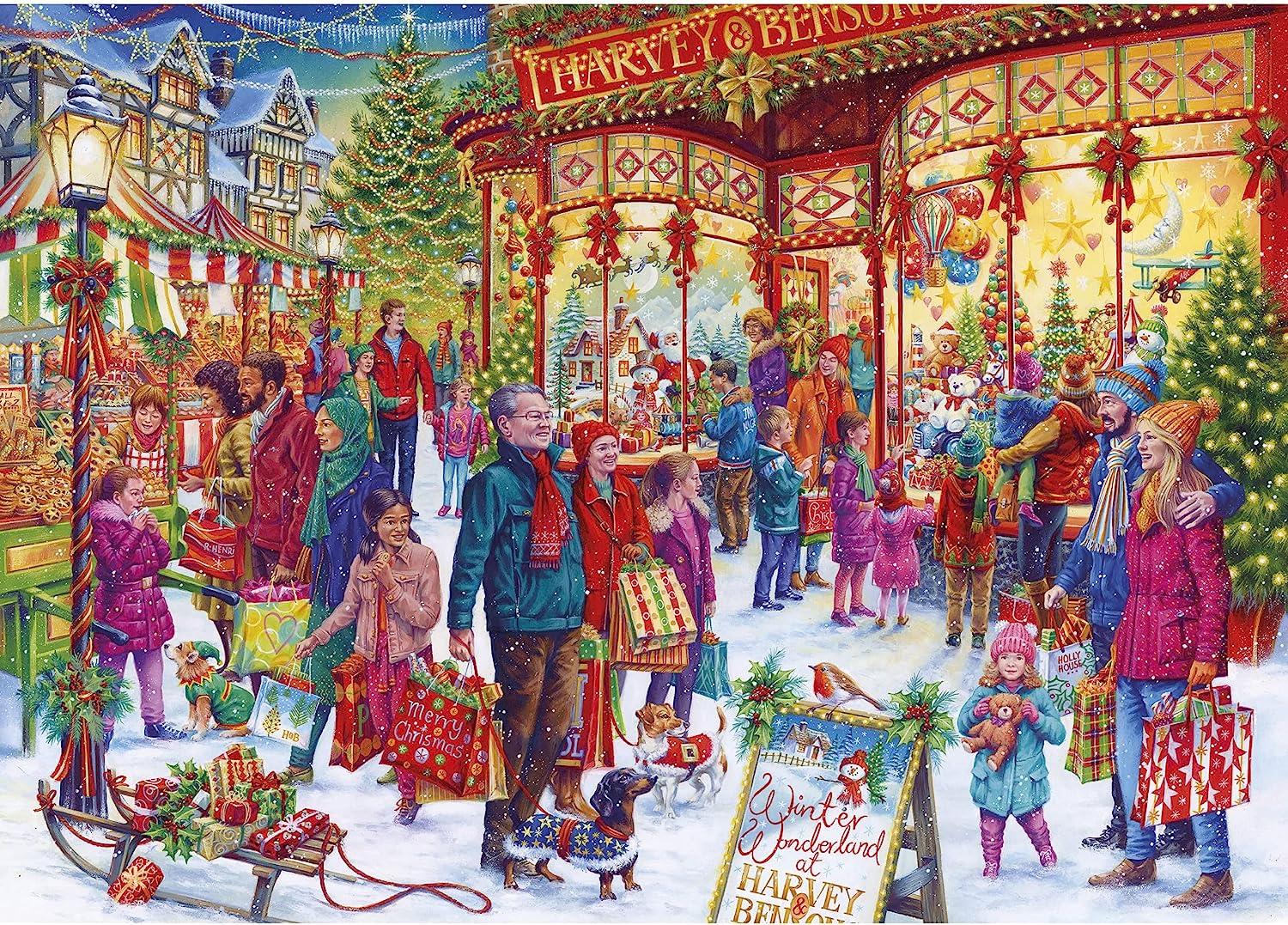 Gibsons Jigsaw Puzzle - Christmas - Winter Wonderland - 1000 Pieces