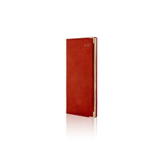 Pocket Weekly Portrait Cream Paper Colombia De Luxe Burgundy