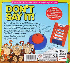 Don't Say It