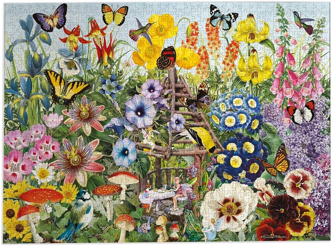 Gibsons Fairy Garden 500XL piece jigsaw puzzle Extra large puzzle Age 9+