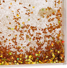 GLITTER PHOTO FRAME - GOLD - GOOD VIBES