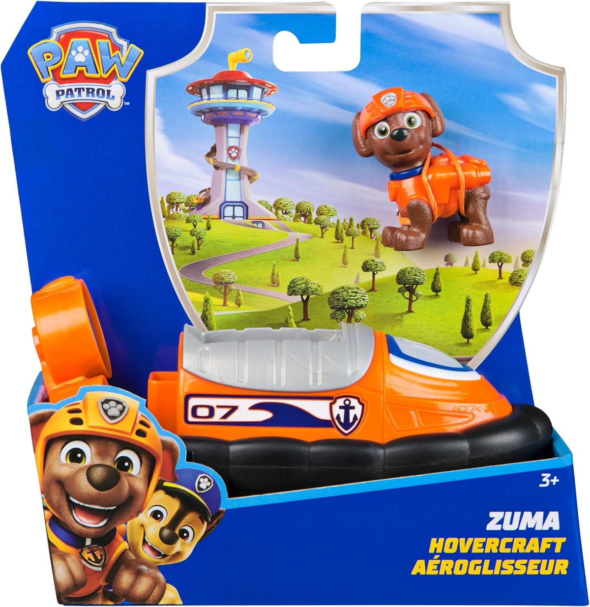 Paw Patrol, Zuma’s Hovercraft, Toy Vehicle