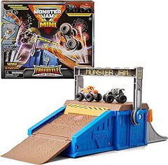 MONSTER JAM MINI FREESTYLE FLIP ARENA PLAYSET
