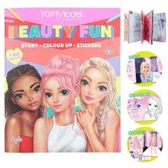 TOP Model Colouring Book BEAUTYFUN