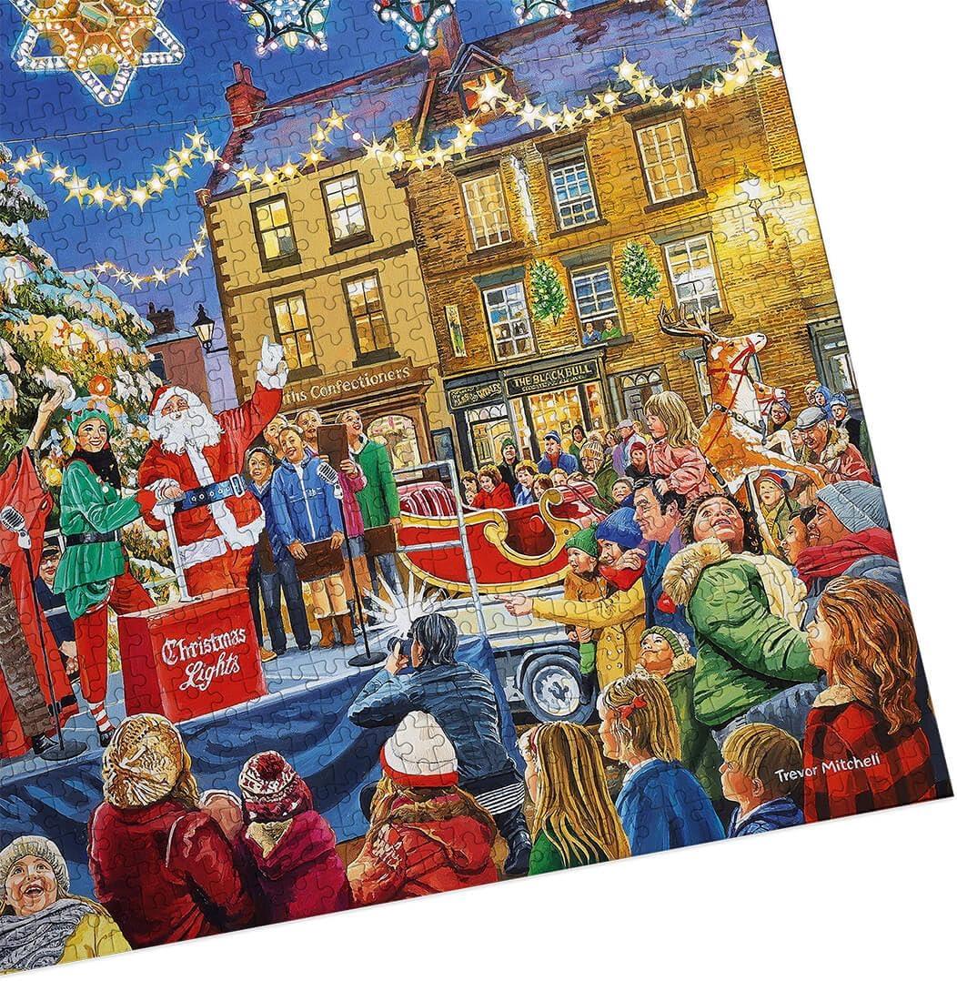 Gibsons 1000 Piece Jigsaw Puzzle Christmas Switch On Christmas Puzzle B Corp Jigsaw Puzzle