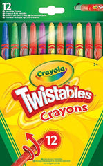 12 TWISTABLE CRAYONS
