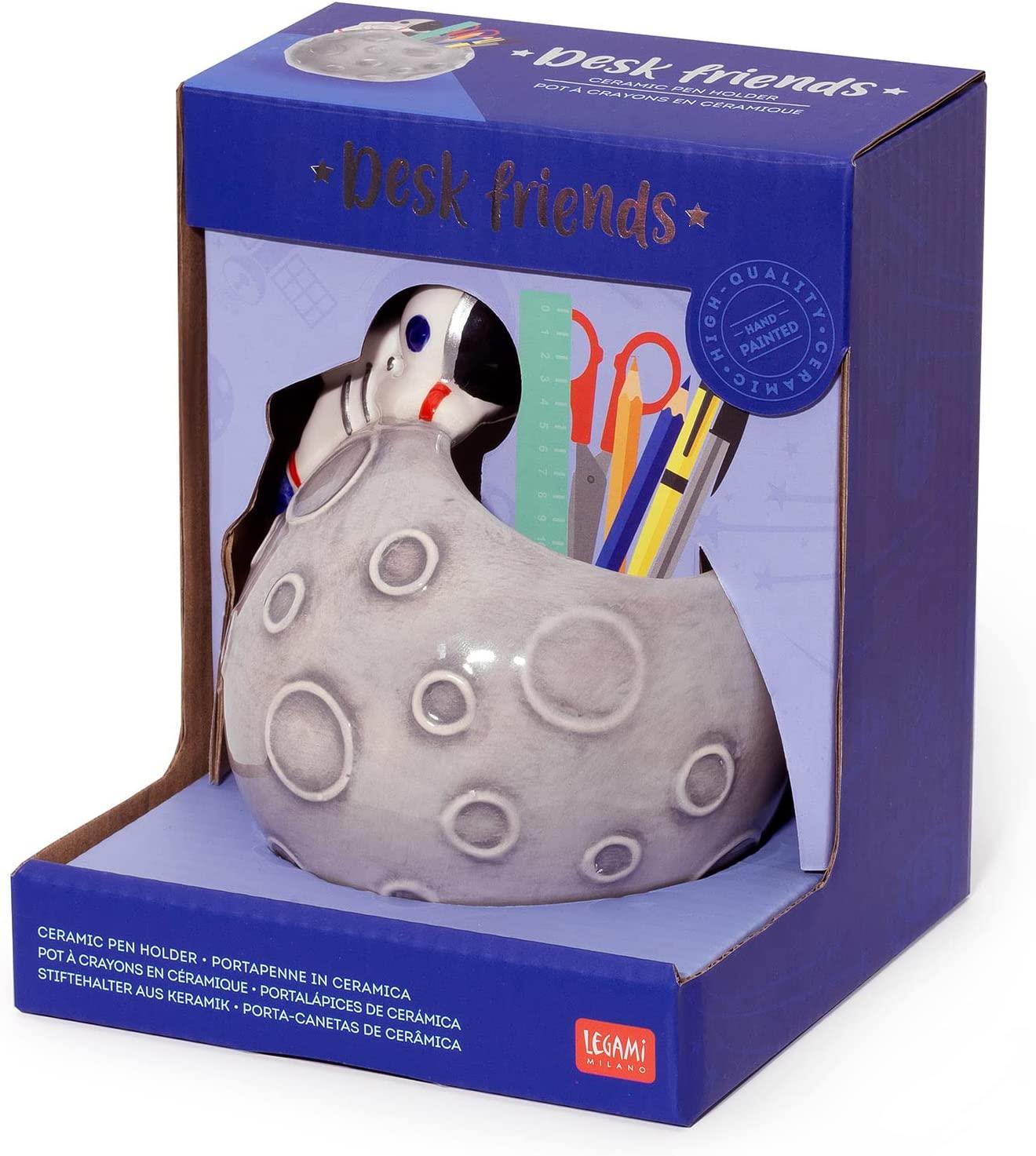 CERAMIC PEN HOLDER - DESK FRIENDS - SPACE