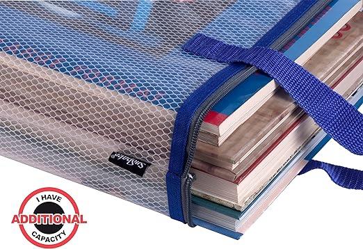 EVA PROJECT MESH ZIPPA BAG A4++ HC RED