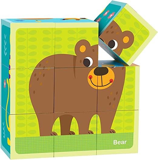 Wooden Animal Block Puzzle