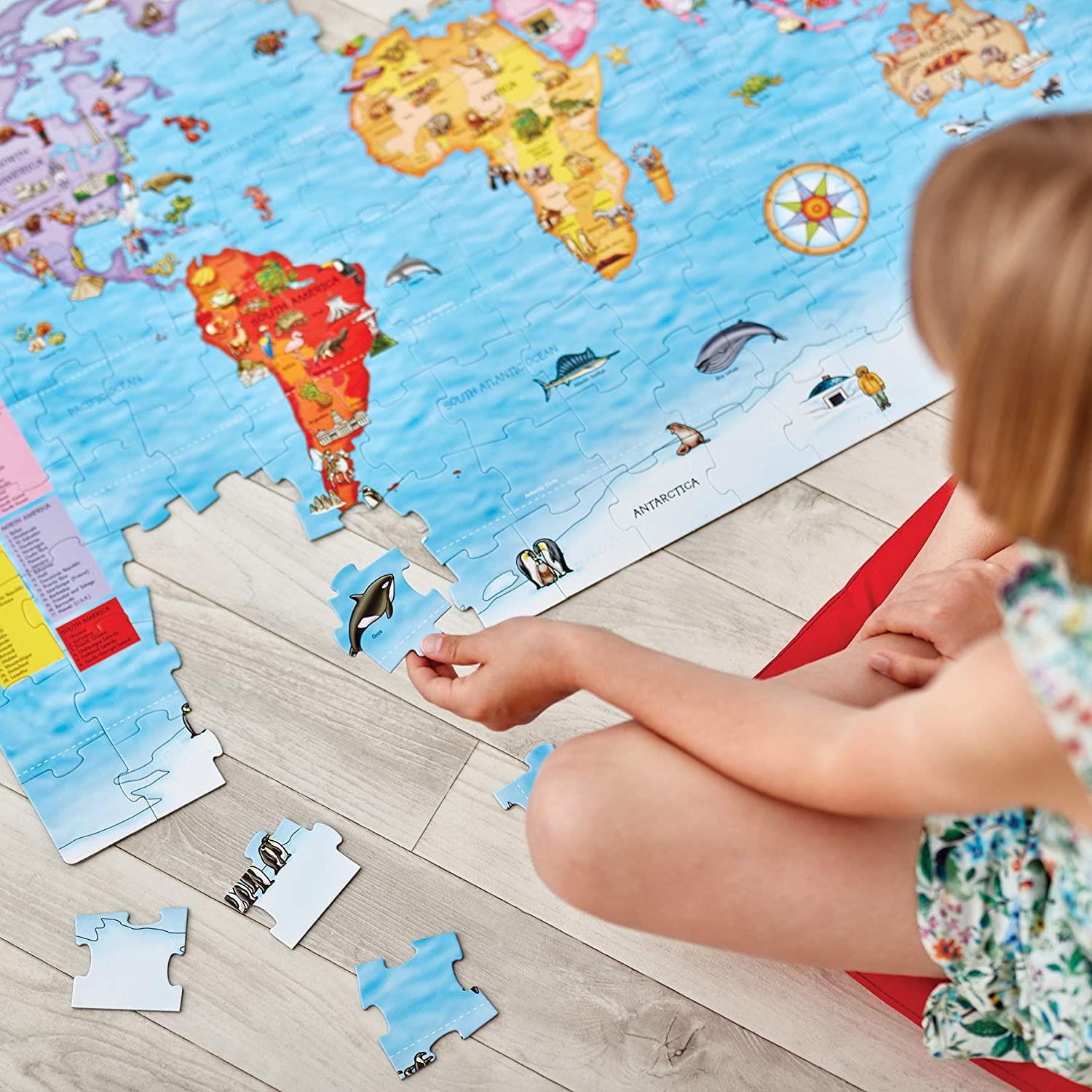 Orchard - World Map Jigsaw Puzzle And Poster - 150 Pieces