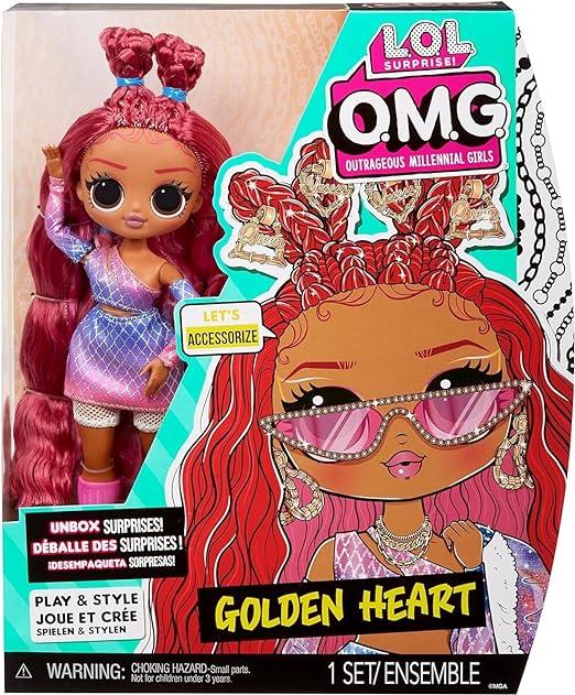 L.O.L SURPRISE OMG CORE SERIES 7-GOLDEN HEART