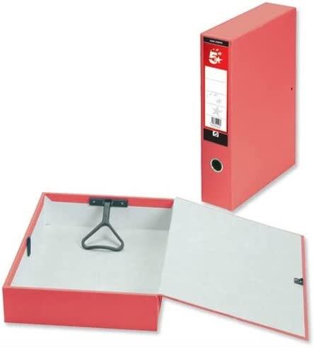 Q-Connect 75MM Box File - Red