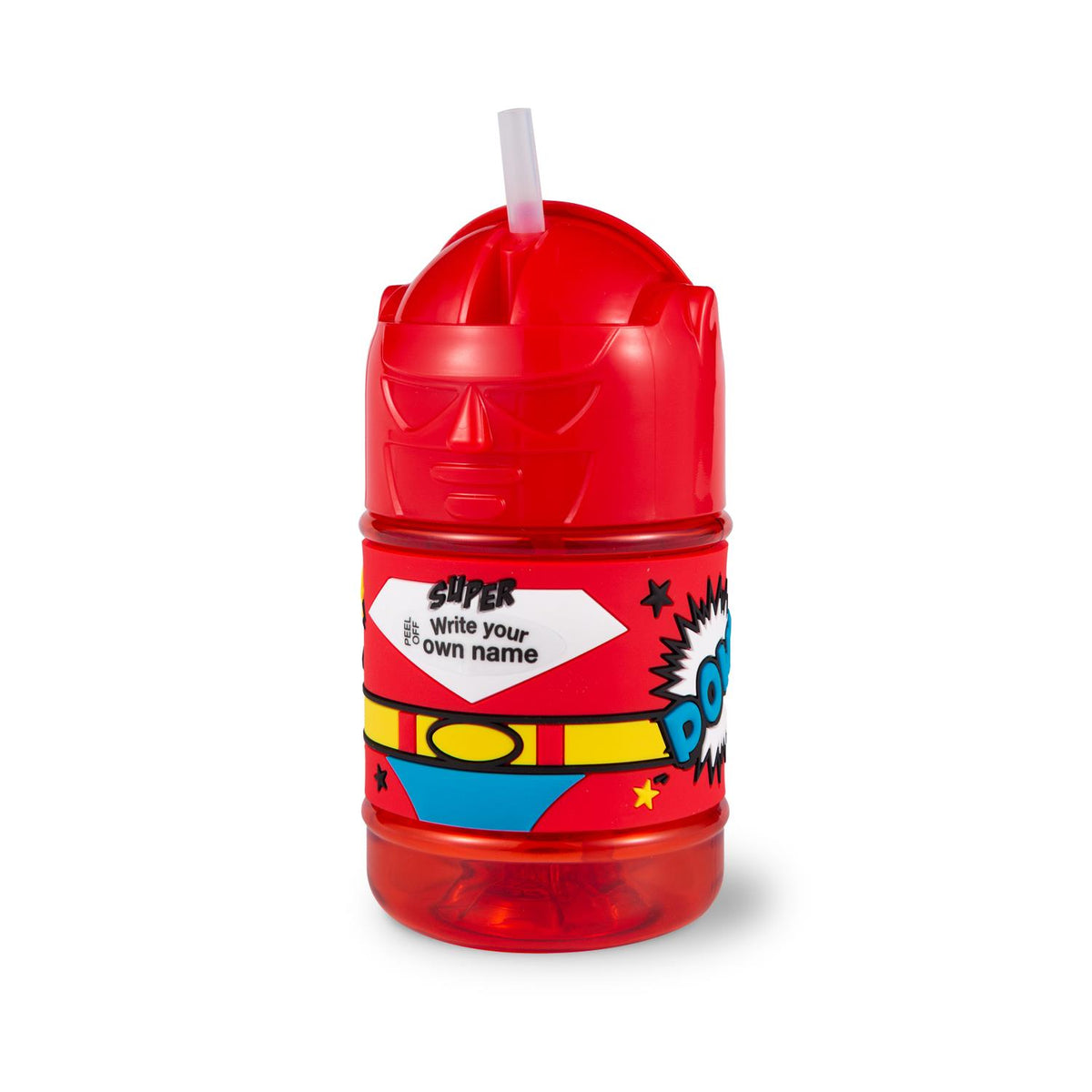 Blank Male Superhero (Red 2)
