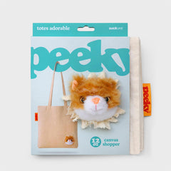 CAT TOTE PEEKY