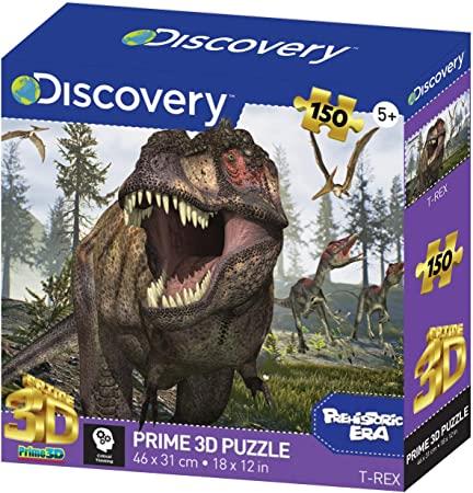 DISCOVERY T-REX PRIME 3D 150PC PUZZLE