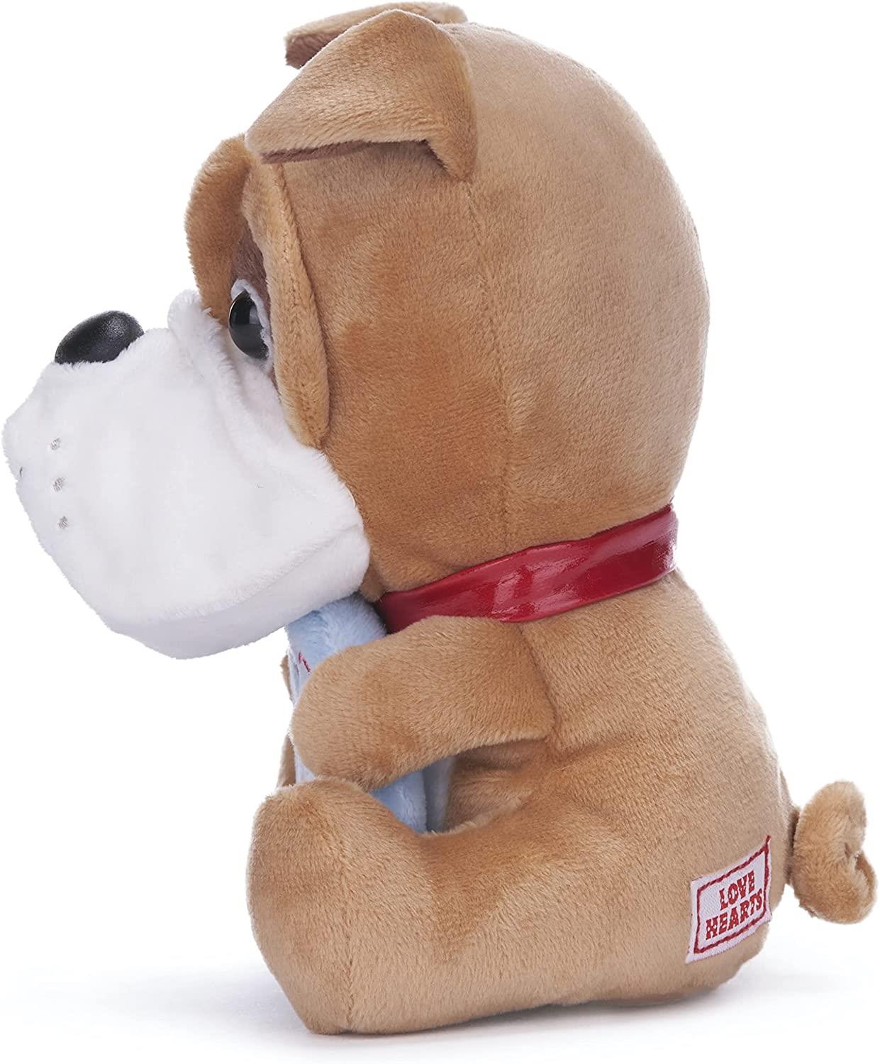 LOVE HEARTS TOP DAD BULLDOG