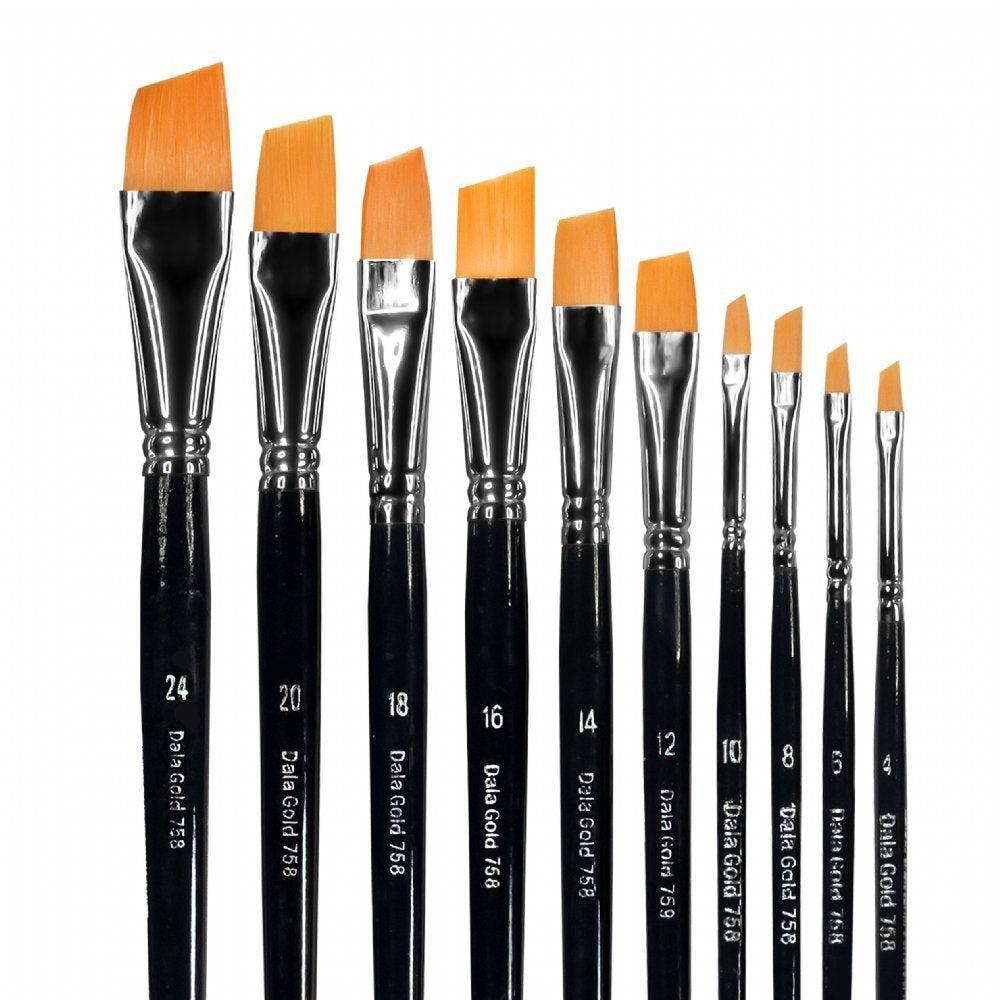 Gold Taklon - Angular Variety - 12pc