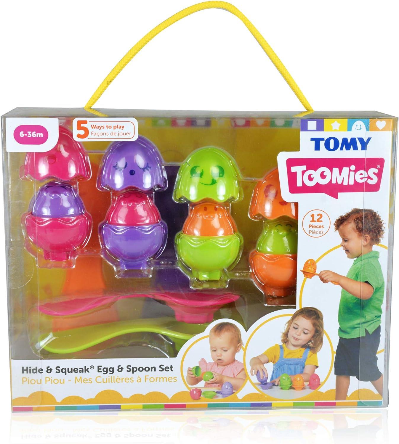 HIDE AND SQUEAK EGG AND SPOON SET