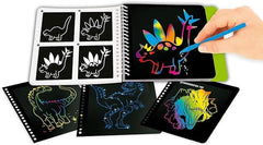 DINO WORLD MINI MAGIC SCRATCH BOOK