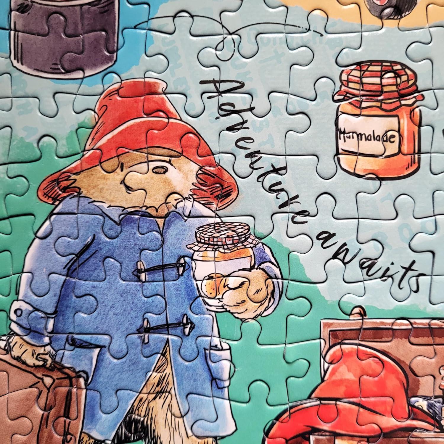 Gibsons Paddington 500 Piece Gift Jigsaw Puzzle Classic Character Sustainable Family Puzzle Premium 100% Recycled Board Great Gift