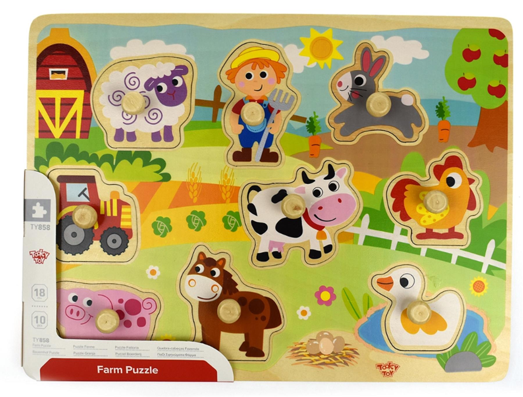 Wooden Farm Puzzle