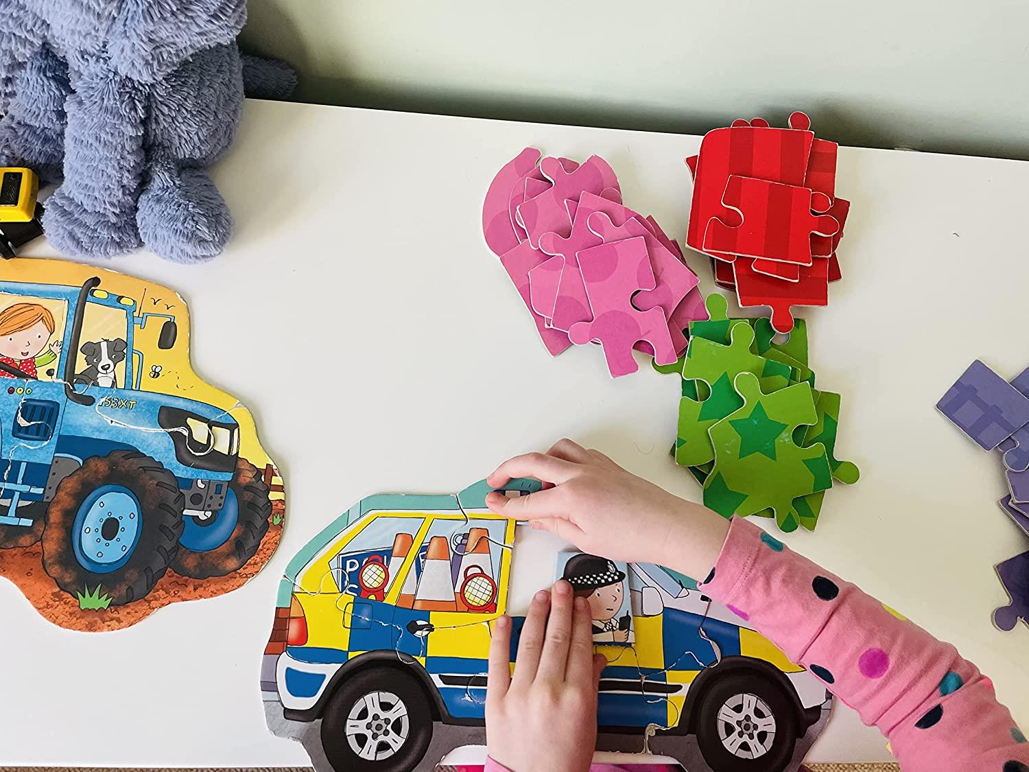 Gibsons Jigsaw Puzzle - Wheels - 4-16 Pieces