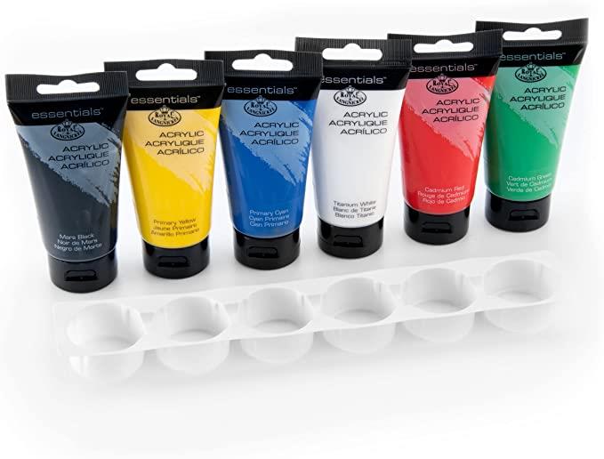 75ML ACRYLIC PAINT 6 PACK