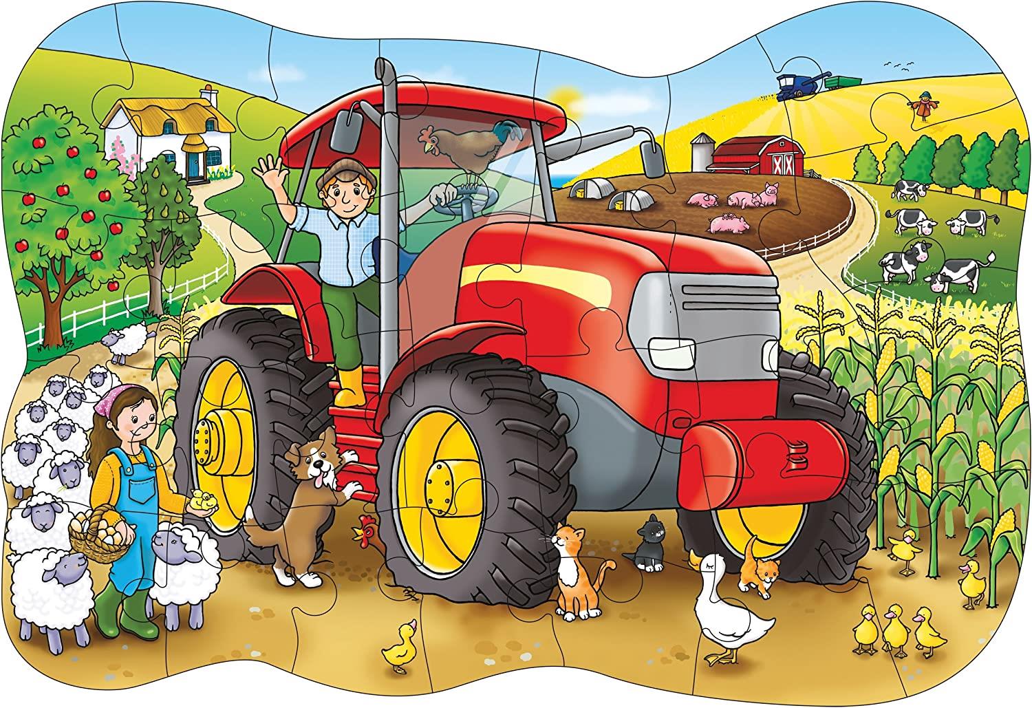 Orchard - Big Tractor Jigsaw Puzzle