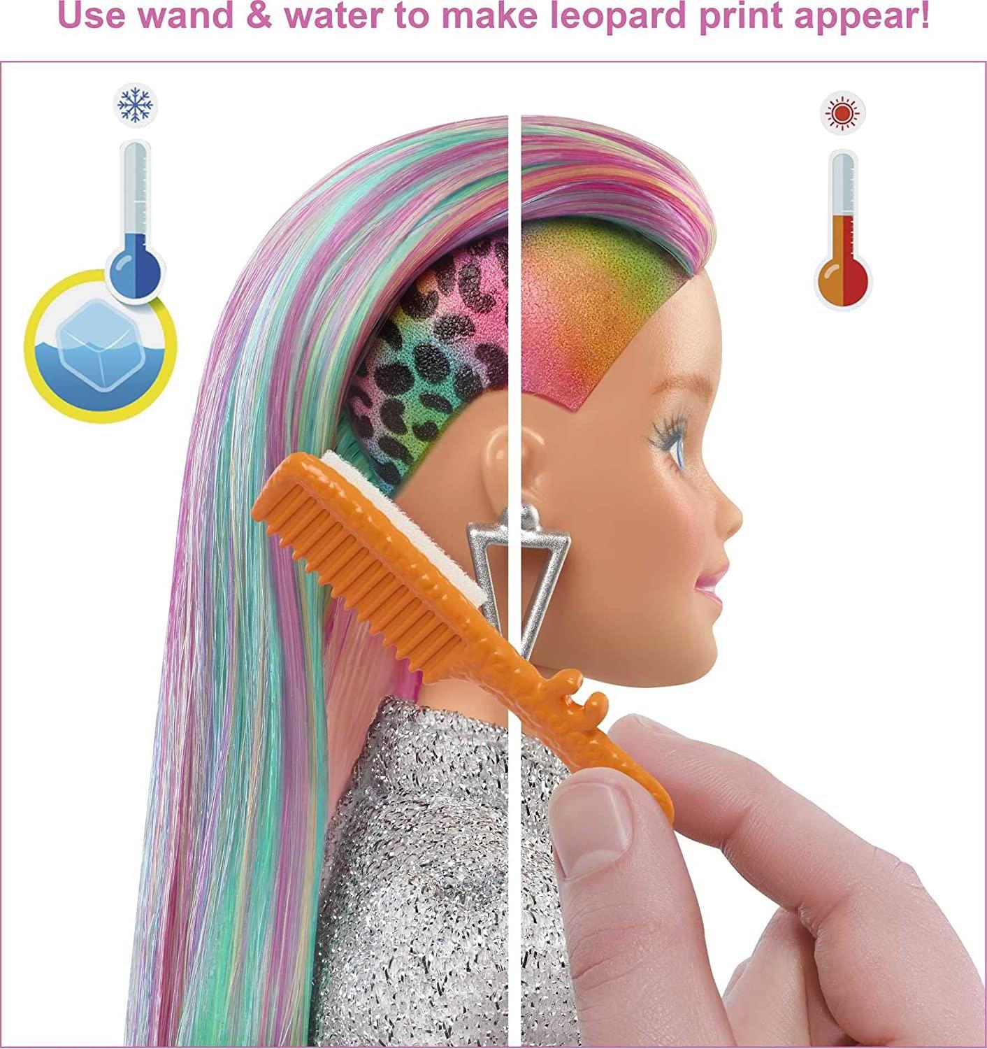 Barbie Rainbow Cheetah Hair Doll