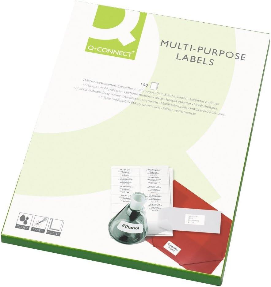 Q-CONNECT Multipurpose Labels PK 6500