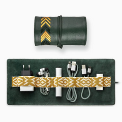 Gaucho TechRoll, Racing Green - Green Tonal / Bronze & Cream / Included