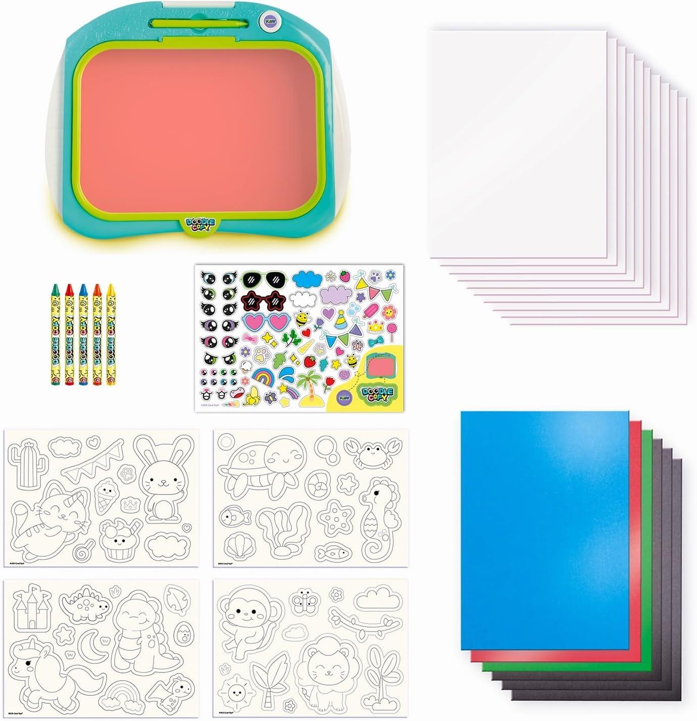 Doodle Copy Draw & Print – Kids Doodle Board that Prints Your Designs! Create Colouring-In Templates and Drawings for Endless Creative Fun for Children Aged 4 and Up