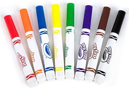 8 MY FIRST CRAYOLA FIRST MARKERS
