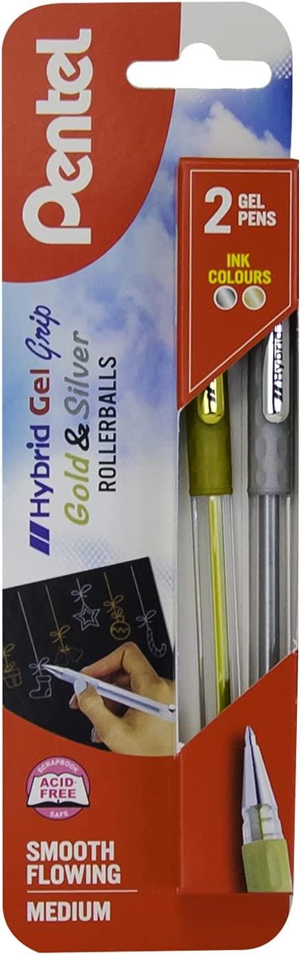 GEL GRIP 2PC GOLD/SILV BLIS