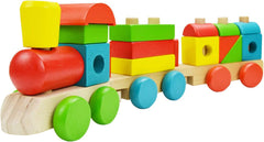 Wooden Stacking Train (18pcs)