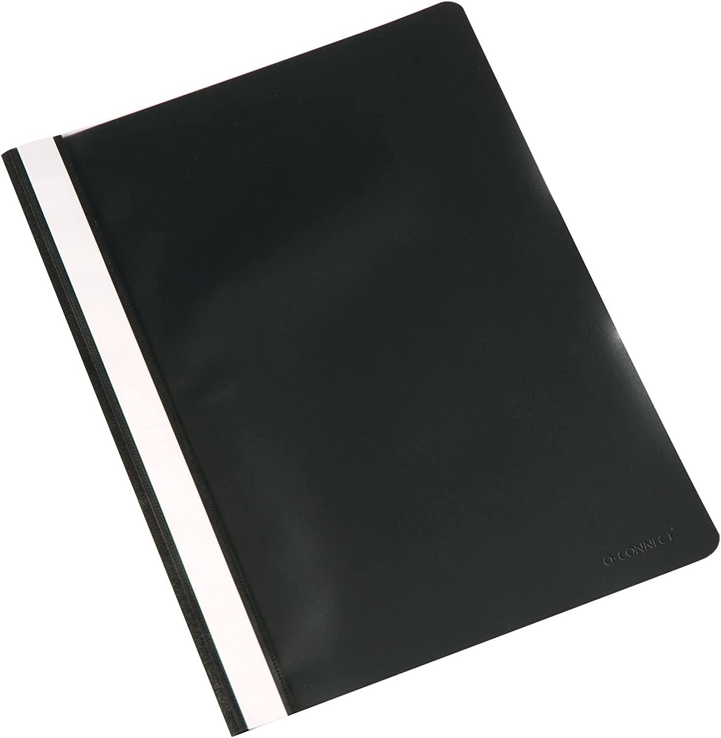 Q-CONNECT A4 PROJECT FOLDERS BLACK PK24
